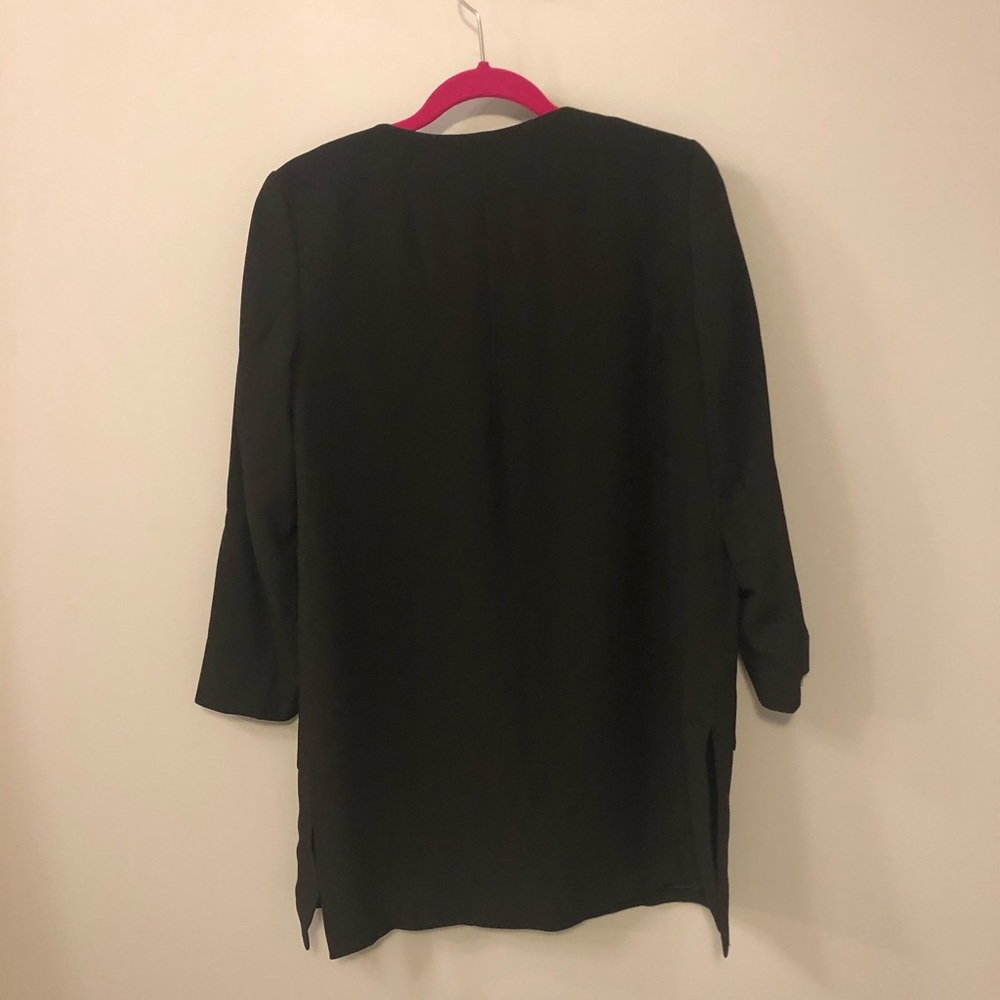 (Sold off Poshmark) HM LONG BLACK BLAZER